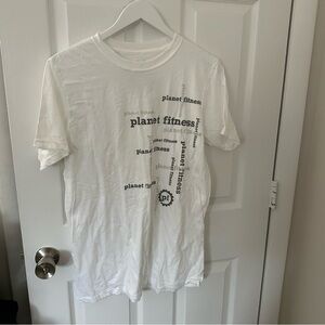 White Planet Fitness T-Shirt